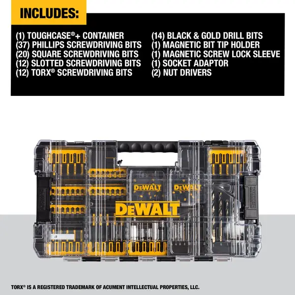 DEWALT 100-Piece FLEXTORQ Drill/Drive Bit Set