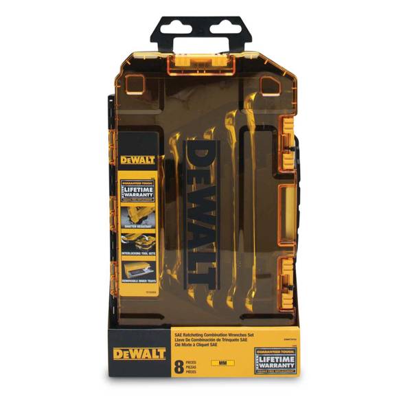 Photo of 8-Piece Ratcheting Combination Metric Wrench Set