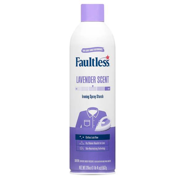 Photo of 20 oz Lavender Scent Ironing Spray Starch