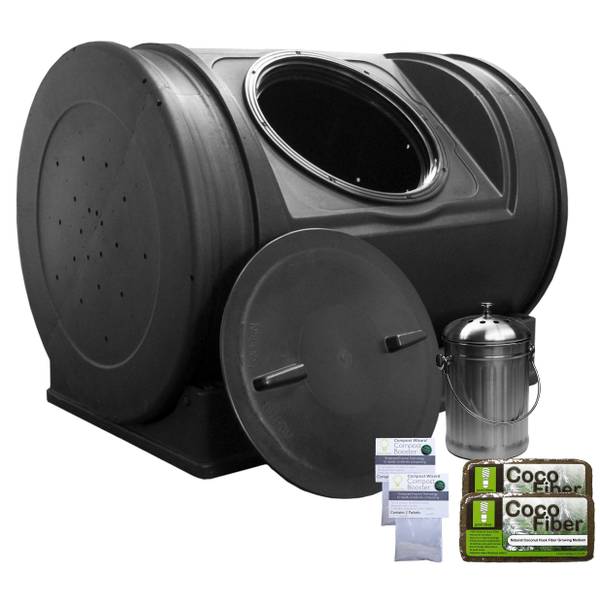 Good Ideas Compost Wizard Jr. Starter Kit EZCJRSTABLK Blain's