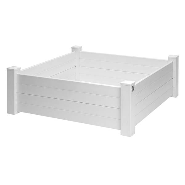 Good Ideas Garden Wizard Classic White Raised Garden Bed GWCLASSIC