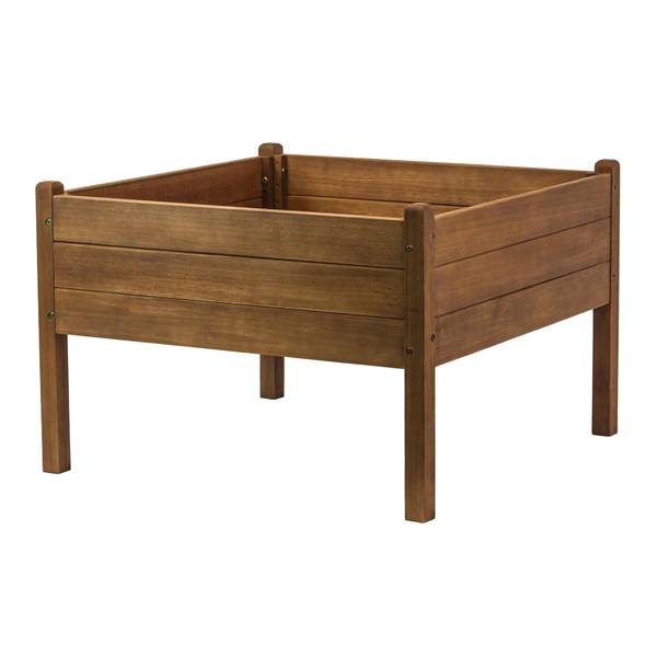 Good Ideas Garden Wizard Eucalyptus Garden Bed GWEUC3X3RED Blain