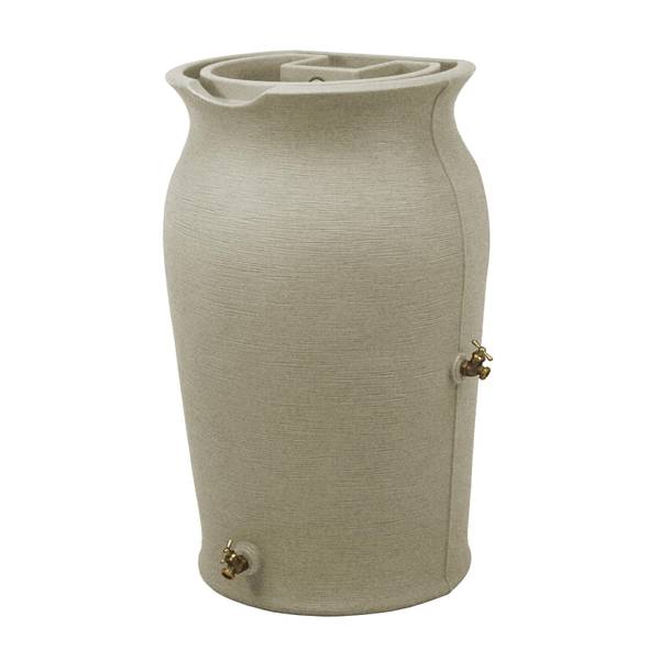 Photo of Sandstone Impressions Amphora 50 Gallon Rain Saver