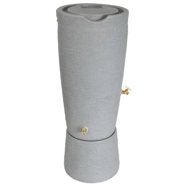 Photo of 2-Piece Light Granite Impressions Stone 50 Gallon Rain Saver