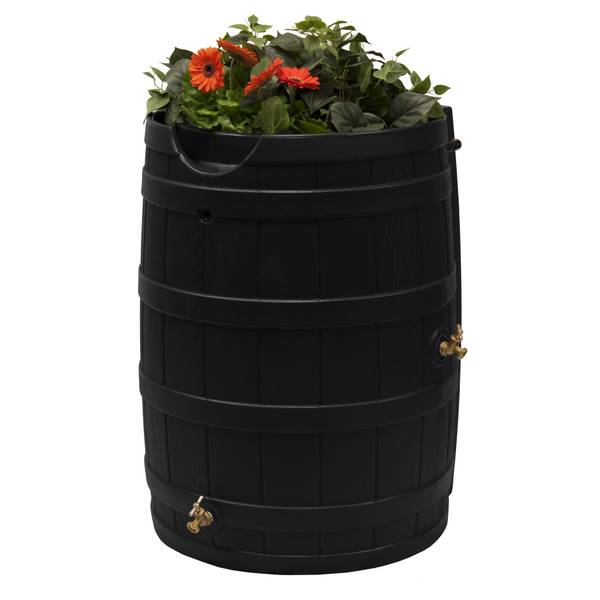 Photo of Black Rain Wizard 65 Gallon Rain Barrel
