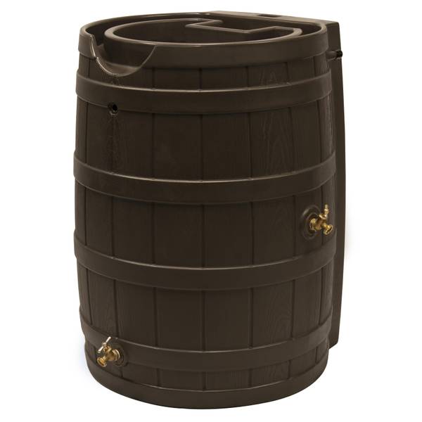 Photo of Oak Rain Wizard 65 Gallon Rain Barrel