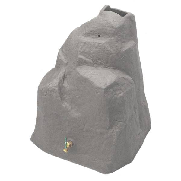 Photo of Dark Granite Rain Wizard Rock Rain Barrel