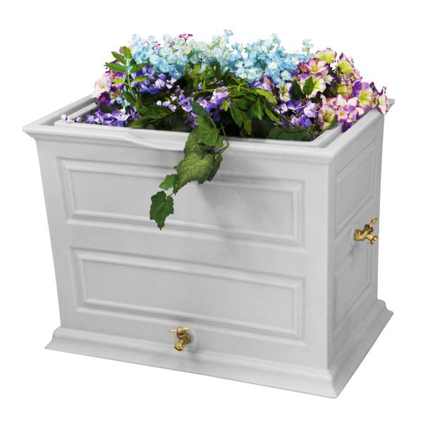 Photo of Cool Gray Savannah Elevated Garden Rain Saver