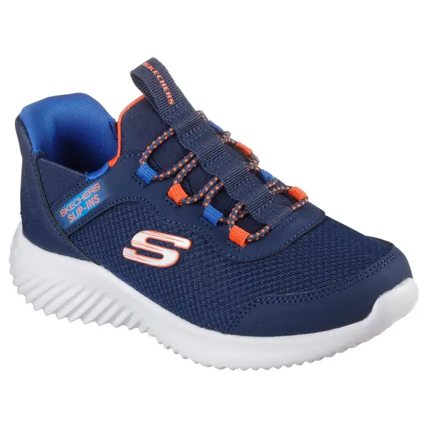 Skechers Kid's Bounder Slip-Ins Nvy - 403822N-NVBL-5 | Blain's Farm & Fleet
