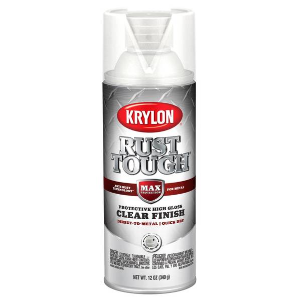 Photo of 12 oz Rust Tough Clear Finish, Gloss, Clear