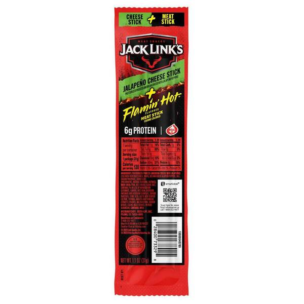 Photo of 1.1 oz Flamin Hot Jalapeno Cheese Stick
