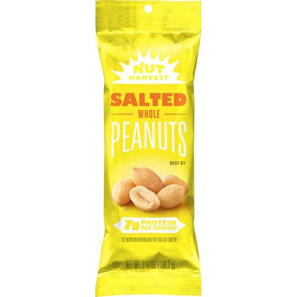 Nut Harvest 3.75 oz Salted Whole Peanuts - 74130 | Blain's Farm & Fleet