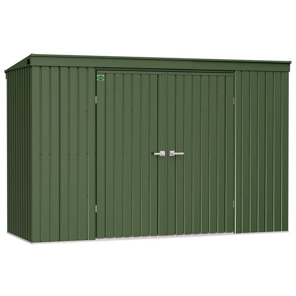Scotts 10 x 4 ft Green Garden Storage Shed STTEP104 Blain's Farm