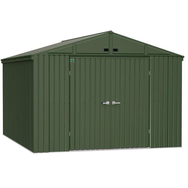 Photo of 10 x 12 ft Green Lawn Care Storage Shed