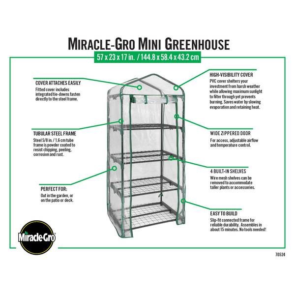 Miracle-Gro 23 x 17 x 57