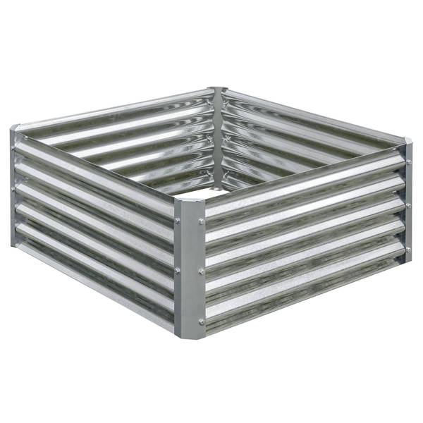 Photo of Grow-It 3 x 3 ft Galvanized Raised Bed Garden