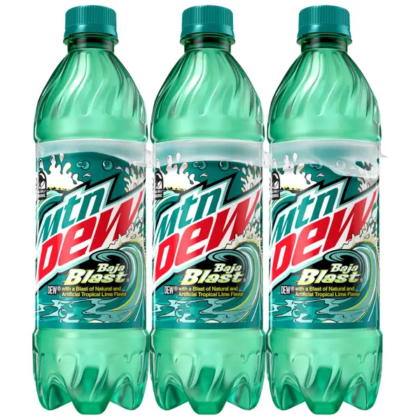 Mountain Dew 6-Pack 16.9 oz Baja Blast - 165956 | Blain's Farm & Fleet