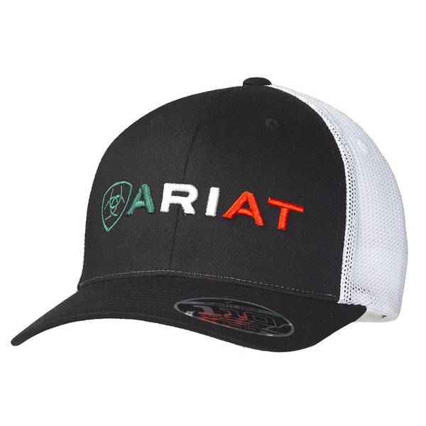 FlexFit 110 Mexican Flag Ariat Cap with Meshback