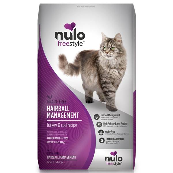 Photo of Freestyle Hairball Management Turkey & Cod Cat Food 12 lb Formula