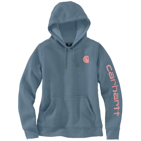 Ocean blue carhartt hoodie sale