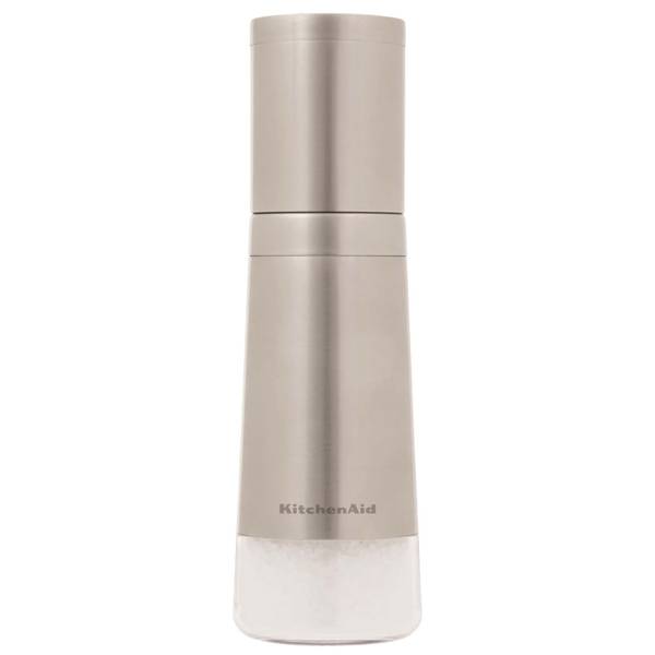 Photo of 8" Stainless Steel Filled Salt Grinder