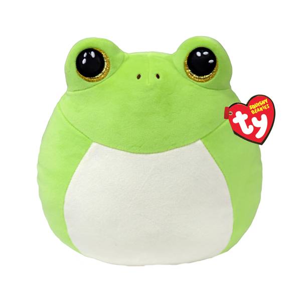Photo of Squishy Beanie 10" Snapper Green Frog