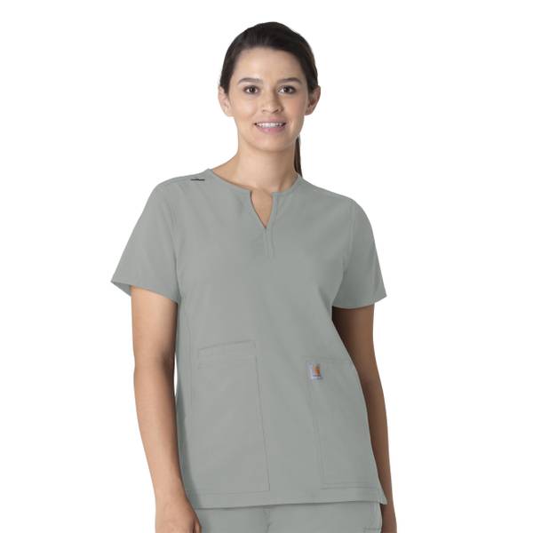 Photo of Women's Force Essentials Notch Neck Tunic Scrub Top
