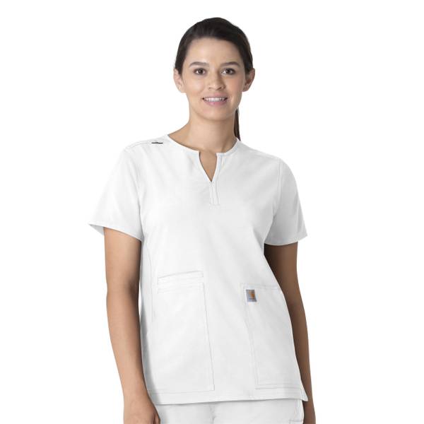 Photo of Women's Force Essentials Notch Neck Tunic Scrub Top