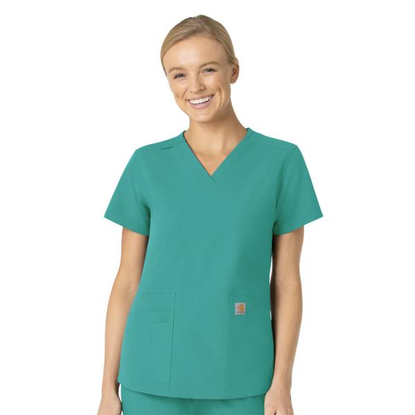 Photo of Women's Force Essentials V-Neck Scrub Top