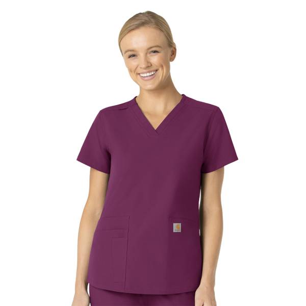 Photo of Women's Force Essentials V-Neck Scrub Top