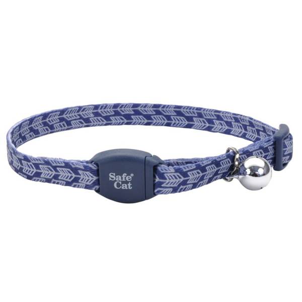 Photo of 8-12" x 3/8" Safe Cat Adjustable Breakaway Collar with Magnetic Buckle