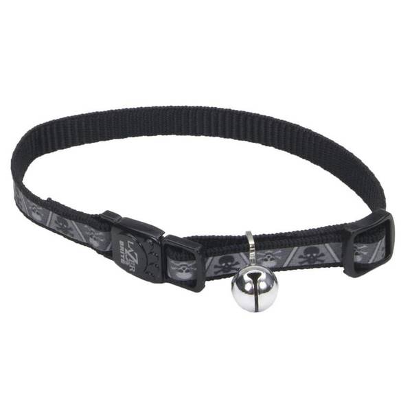 Photo of 8"-12"x 3/8" Lazer Brite Reflective Adjustable Breakaway Cat Collar