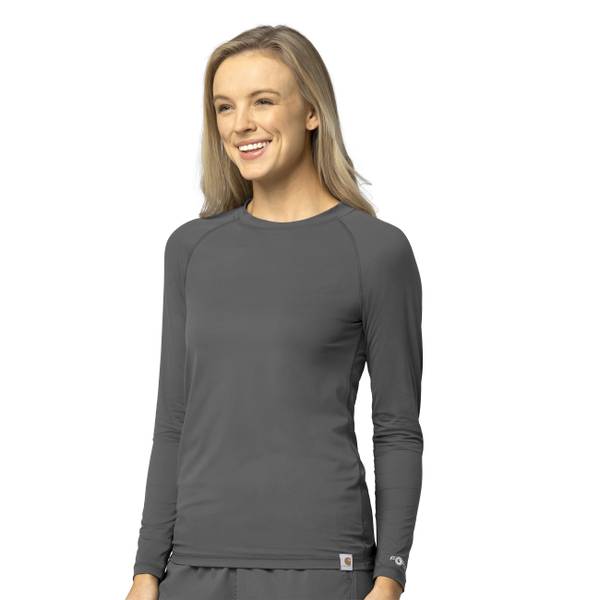 Carhartt Women's Force Sub-Scrubs Performance Long Sleeve Tee - C31002 ...