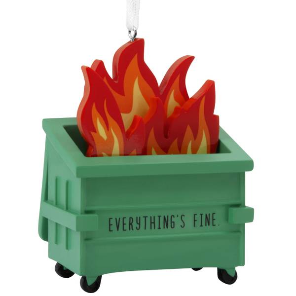 Photo of Dumpster Fire Ornament