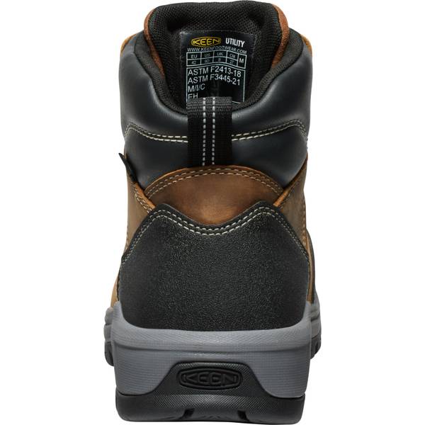 KEEN Utility Composite Toe Work Boots Mens 11.5D EH ASTM F2413‎ Waterproof Black s-l400.jpg main image 2