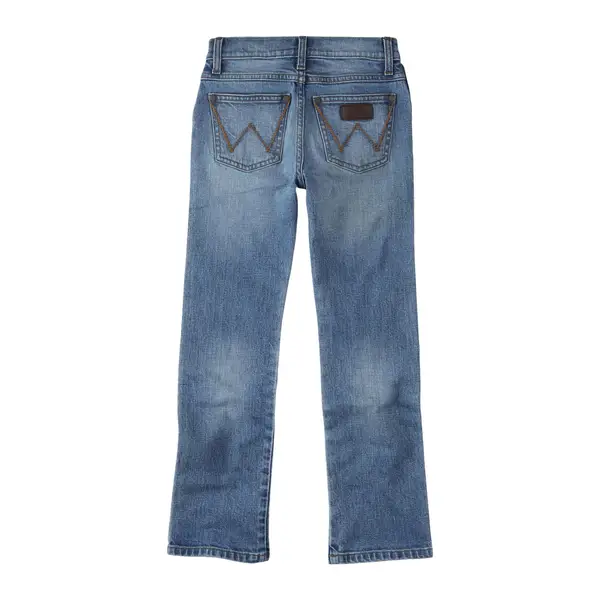 Wrangler Boy's Retro Slim Straight Jeans - 112335642-TS-1T