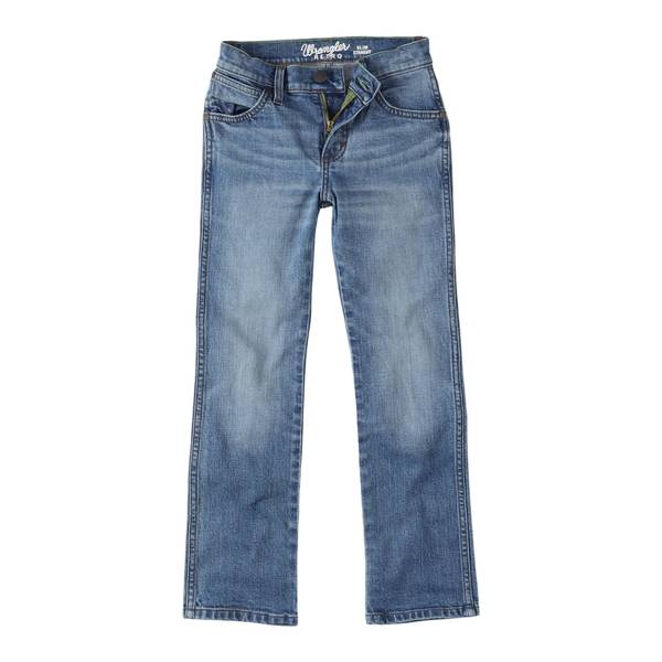 Wrangler Boy's Retro Slim Straight Jeans - 112335642-TS-1T Slim | Blain ...