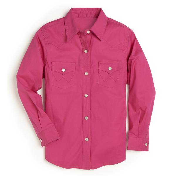 Photo of Girl's Western Snap Shirt