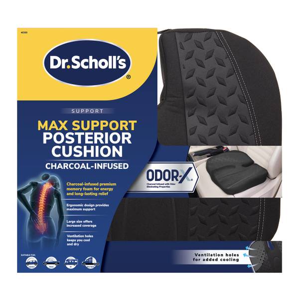 Photo of Black Max Support Charcoal-Infused Posterior Cushion