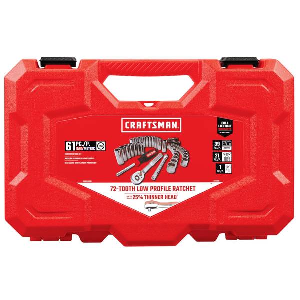 Craftsman 61-Piece 3/8