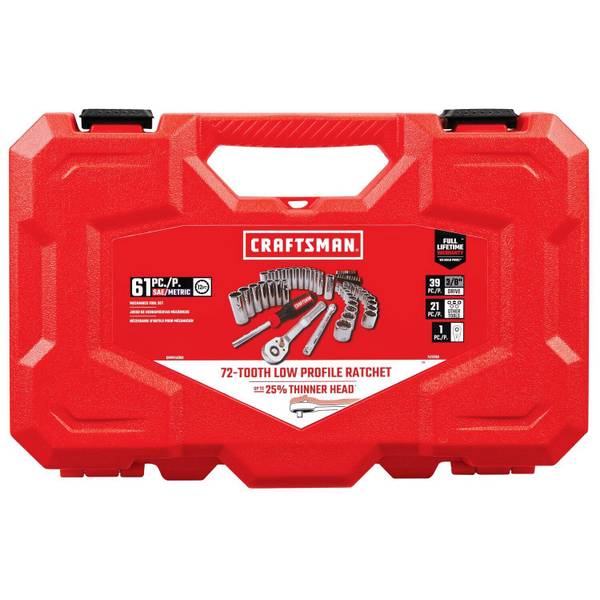 Craftsman 83 deals piece tool set