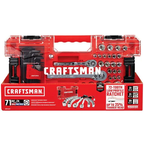 Craftsman 71-Piece VERSASTACK Mechanics Tool Set - CMMT45171