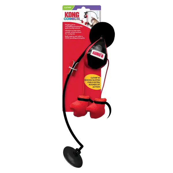 KONG Connects Window Boxing Cat Toy - CT57 | Blain's Farm & Fleet KONG Connects Window Boxing Cat Toy - CT57 | Blain's Farm & Fleet