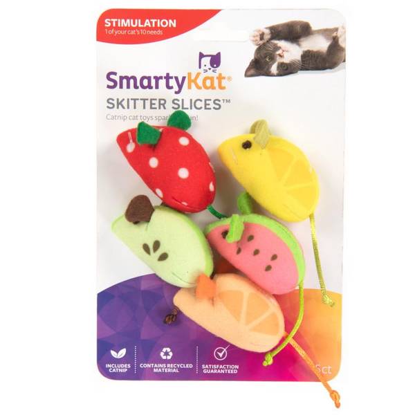 Photo of 5-Pack Skitter Slice Mice Cat Toys