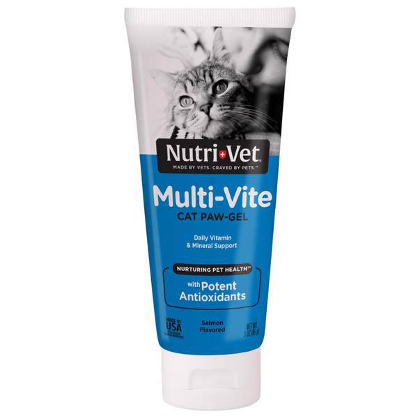 Photo of 3 oz Multi-Vite Paw-Gel for Cats