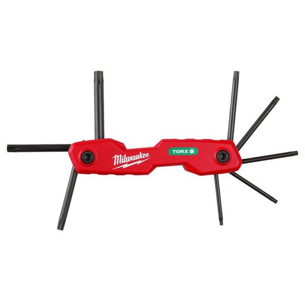 Photo of 8-Key Folding Hex Key Set - Torx