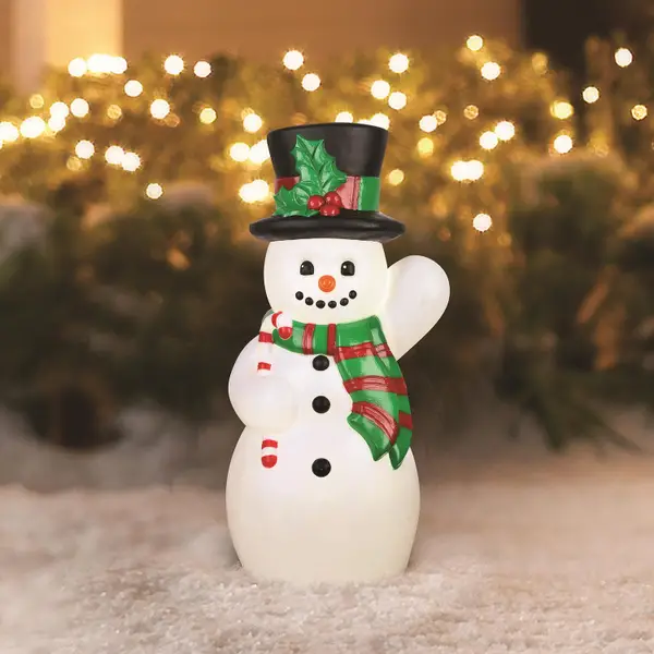 Christmas snowman light up Blow outlet mold !