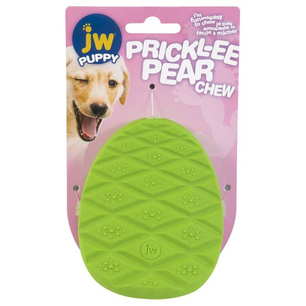 JW Prickl-ee Pear Puppy Teether Chew Toy - 60635 | Blain's Farm & Fleet