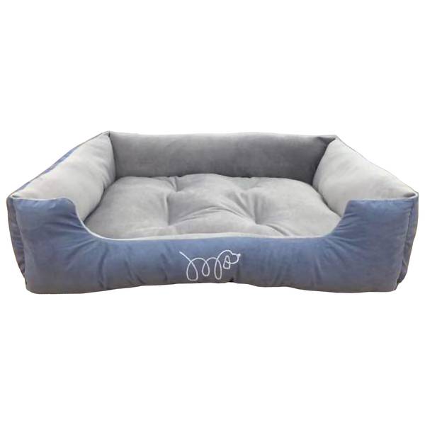 Photo of Microsuede Box Dog Bed, 36" x 24"