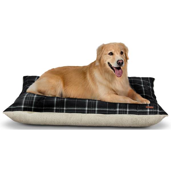 Bark Slumber Extra Large Reversible 44 x 35 Black Plaid Pillow Dog Bed KP51Z93A 9PC Blain s Farm Fleet